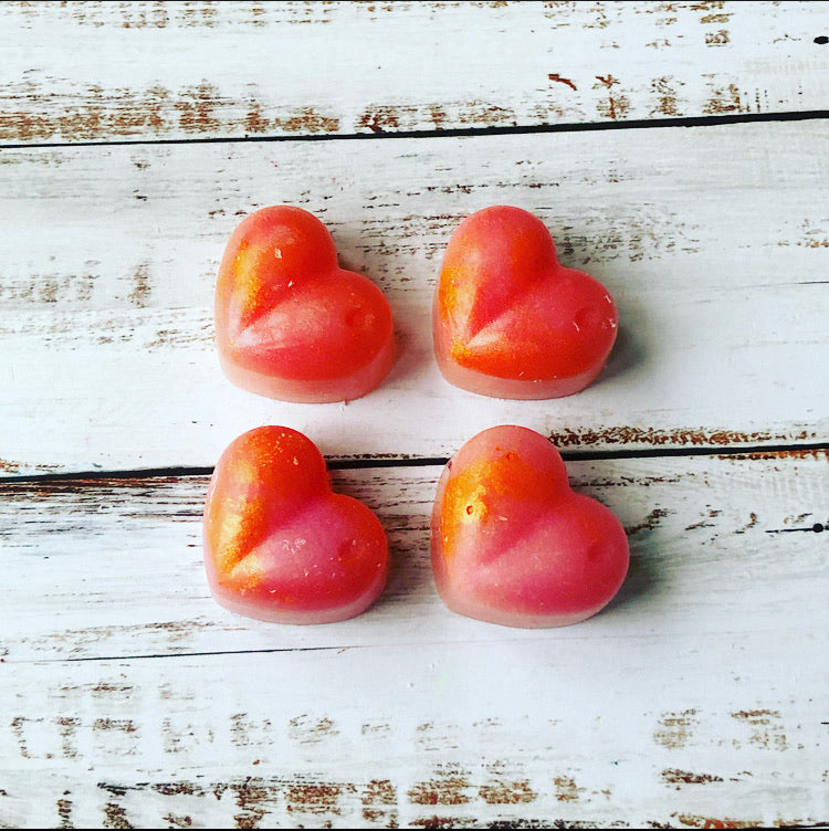Wax Melt Hearts